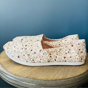 Toms Cheetah Slip on Shoes